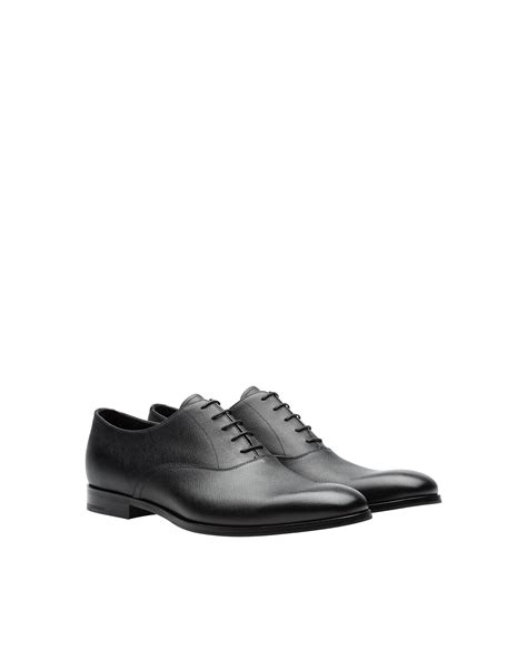 oxford verniciate blu prada|Prada Oxford Shoes for Men .